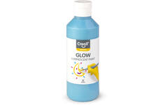 Lichtgevende verf Creall Glow 250 ml blauw