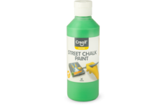 Stoepkrijtverf Creall street chalk 250 ml groen