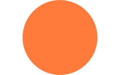 Acrylverf Creall 500 ml oranje