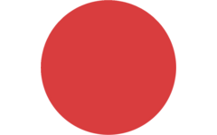 Acrylverf Creall 500 ml rood/oranje