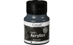 Acrylverf Creall 500 ml zwart