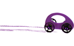 Roller verf racer in verschillende uitvoeringen en kleuren, 6 stuks
