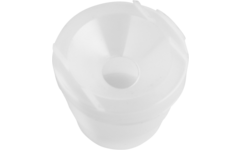 Anti-knoeipot midi 180 ml, rood