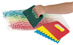 Verfschrapers patronen 8 x 13 cm, 7 stuks