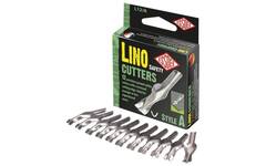 Linomesjes junior A-model, 12 stuks