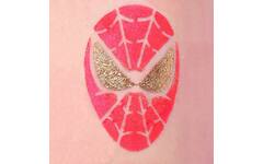 Schmink glittertattoo groepspakket 110 stuks
