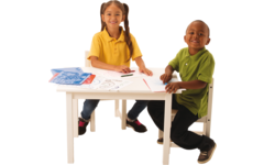 Patroonplaten Junior dinosaurus 21 x 28 cm, 6 stuks