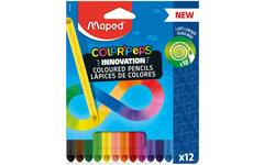 Kleurpotlood Maped Infinity assorti, 12 stuks