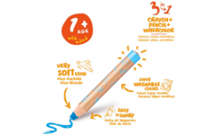 Kleurpotloden Carioca 3-in-1 multi, 10 + 1 st
