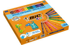 Kleurpotloden BIC Kids Evolution triangle, class pack 108 + 36 gratis