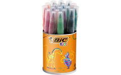 Viltstiften BIC Kids Visa Aquarelle assorti, 18 stuks
