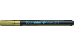Schneider lakmarker fineliner goud 0,8 mm