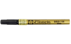 Kalligrafiestift Sakura 1,8 mm, goud