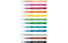 Viltstift STABILO Trio Jumbo set 12 kleuren
