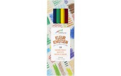 Kleurknotsen | de Rolf groep | 10 mm assorti, 12 stuks