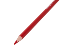 Kleurpotloden | de Rolf groep | driekantig rood, 12 stuks