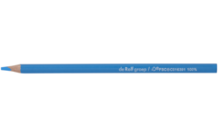 Kleurpotloden | de Rolf groep | driekantig blauw, 12 stuks