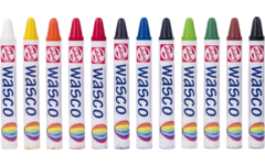 Waskrijt Wasco assorti, 12 stuks