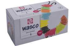 Waskrijt Wasco assorti, 144 stuks