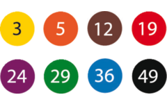 Identiepen zwart