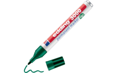 Permanent marker edding 3000 1,5-3 mm groen