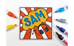 Permanent marker edding 3000 assorti 1,5-3 mm, 10 stuks