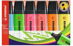 Markeerstift STABILO BOSS Original etui 6 stuks