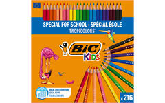 Kleurpotloden BIC TropiColors kleurpotlood Class Pack 216