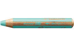 Waskrijt aquarel STABILO Woody 3-in-1 assorti classpack, 76 stuks incl. slijpers