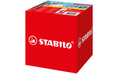 Waskrijt aquarel STABILO Woody 3-in-1 assorti classpack, 76 stuks incl. slijpers