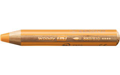 Waskrijt aquarel STABILO Woody 3-in-1 assorti classpack, 76 stuks incl. slijpers