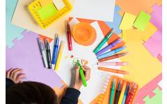 Viltstiften BIC kids comfort jumbo assorti, 12 stuks
