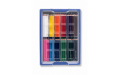 Kleurpotloden | de Rolf groep | driekantig 7,5 mm assorti classpack, 288 stuks