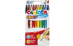 Viltstiften Carioca Superpunt assorti, 10 stuks