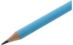 Schrijfpotloden | de Rolf groep | HB driekantig blauw, 72 stuks