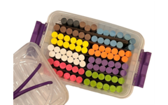 Stoepkrijt | de Rolf groep | Premium klassenpakket, 96 stuks