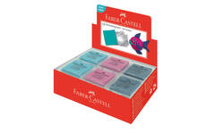 Kneedgum in bewaardoosje assorti, 18 stuks