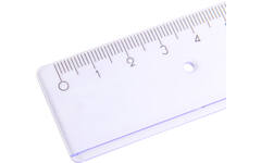 Liniaal plastic 30 cm, 20 stuks