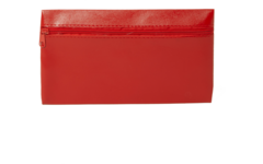 Schooletui helder rood 26 x 15 cm