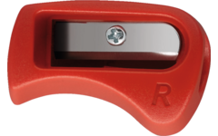 Puntenslijper rechts STABILO EASYgraph en EASYcolors rood
