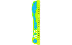 Liniaal Maped Kidy learn assorti, 20 cm