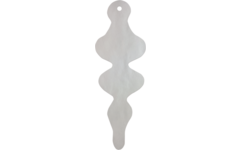 Filterpapier kerstversiering +/- 21 cm 4 designs, 40 stuks