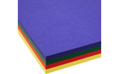 Wasco tekenpapier 25 x 32 cm in 4 kleuren 240 vel, 120 grs.