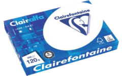 Omslagkarton wit A4, FSC houtvrij 250 vel, 120 grs.