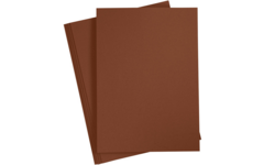 Omslagkarton bruin A4, 250 vel, 120 grs