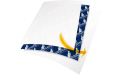Carbonpapier A4 (21x29,7cm) blauw, 100 vel