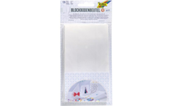 Blokbodemtasjes wit 12 x 6 x 21 cm,  15 stuks