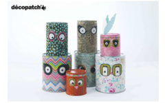Decoupagepapier Decopatch Maxi pak vierkantjes 3x3 cm, 11.000 stuks