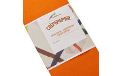 Crêpepapier oranje 250 x 50 cm