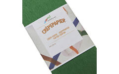Crêpepapier donkergroen 250 x 50 cm